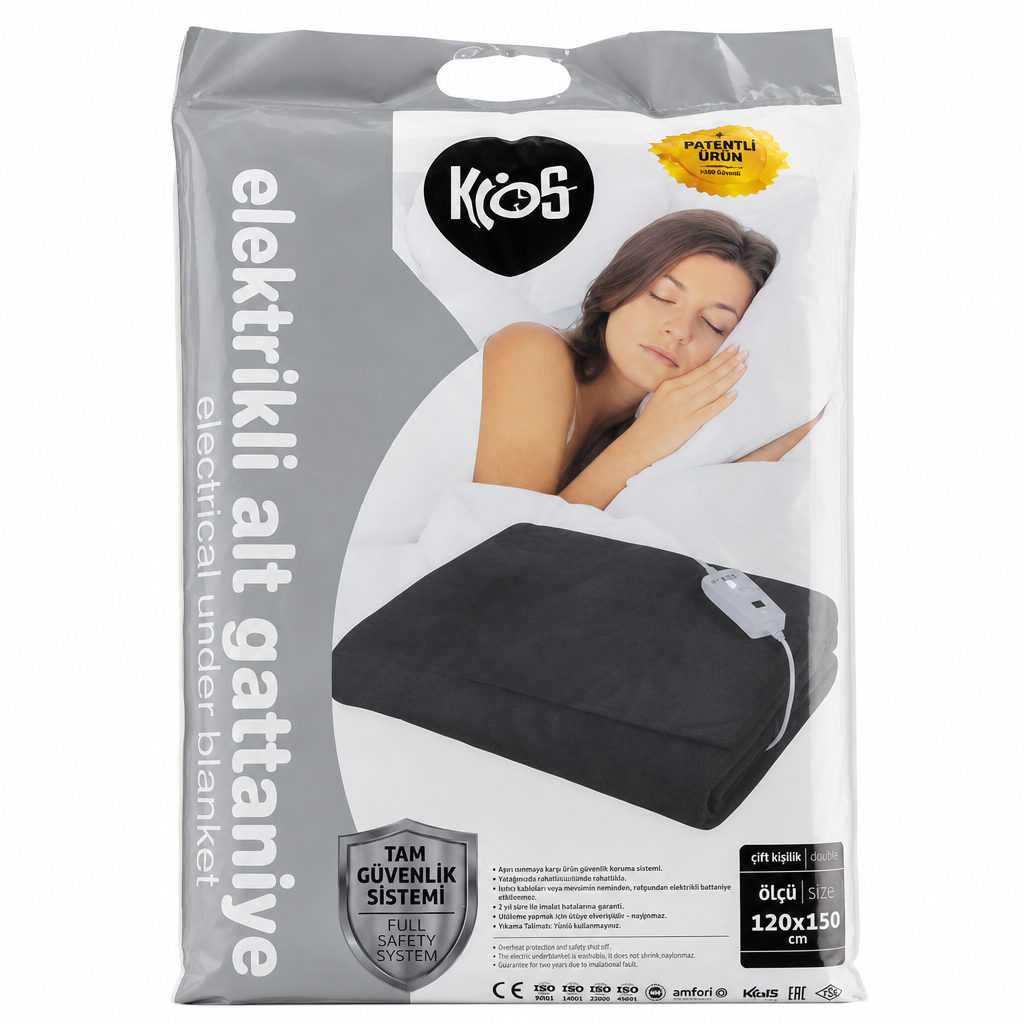 ELEKTRİKLİ BATTANİYE 120cmX150cm