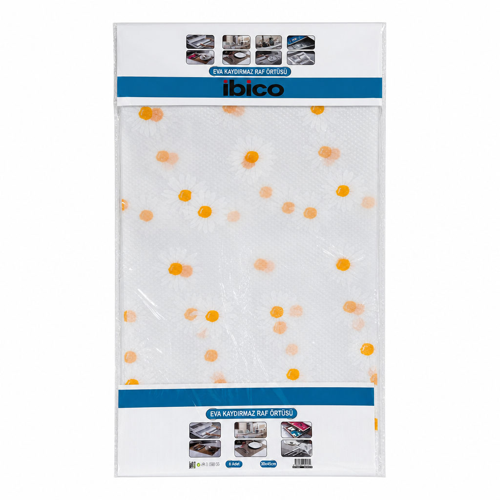 İbico Eva Kaydırmaz Örtü 30x45 6'lı
